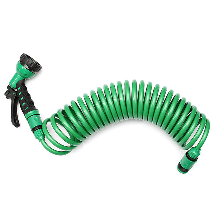 25FT Flexible Portable Expandable Garden Water Hose with Nozzle