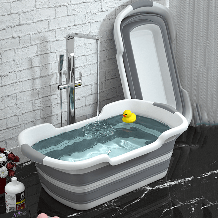 Multi-Purpose Silicone Bathtub for Baby Showers and Pet Baths - MRSLM