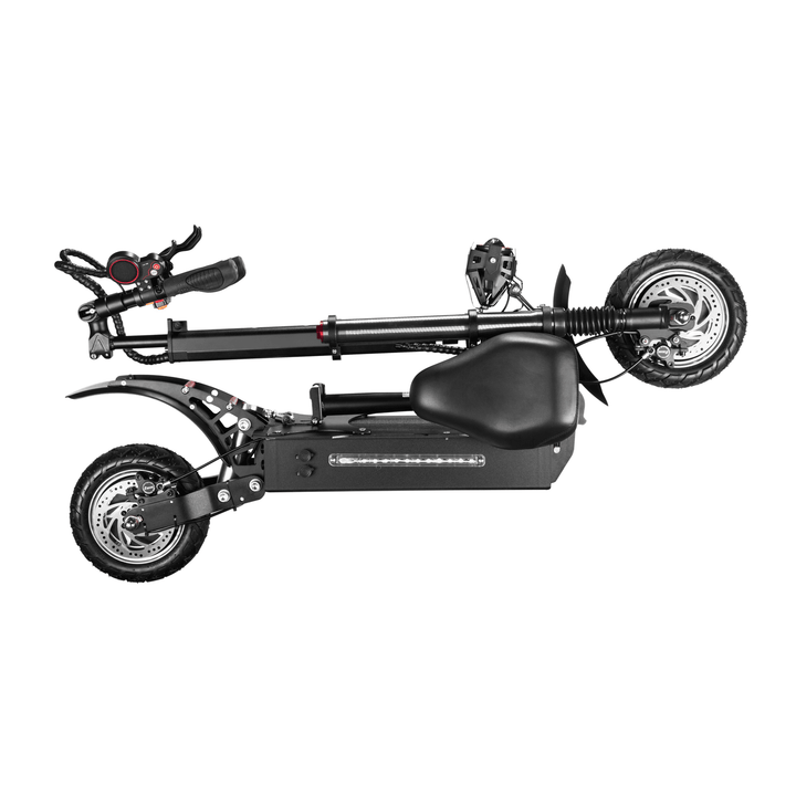 BOYUEDA S3-10 19AH 52V 3200W Dual Motor Folding Electric Scooter 10Inch 60Km/H Top Speed 40-50Km Mileage Range Max Load 200Kg