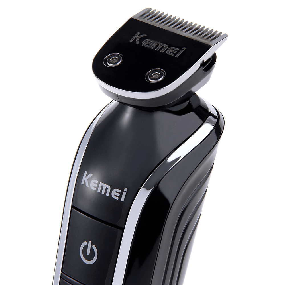 Kemei KM-1832 5 in 1 Electric Hair Clipper Waterproof Rechargeable Electric Shaver Cutter Nose Hair Trimmer Baby Hair Care Hairclipper