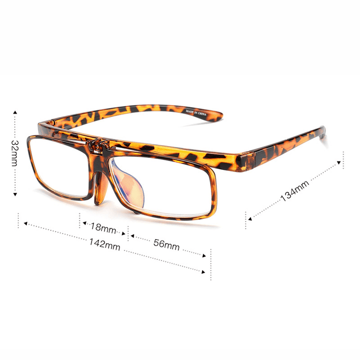 Men Women Multipurpose Clamshell HD Anti-Uv Reading Glasses