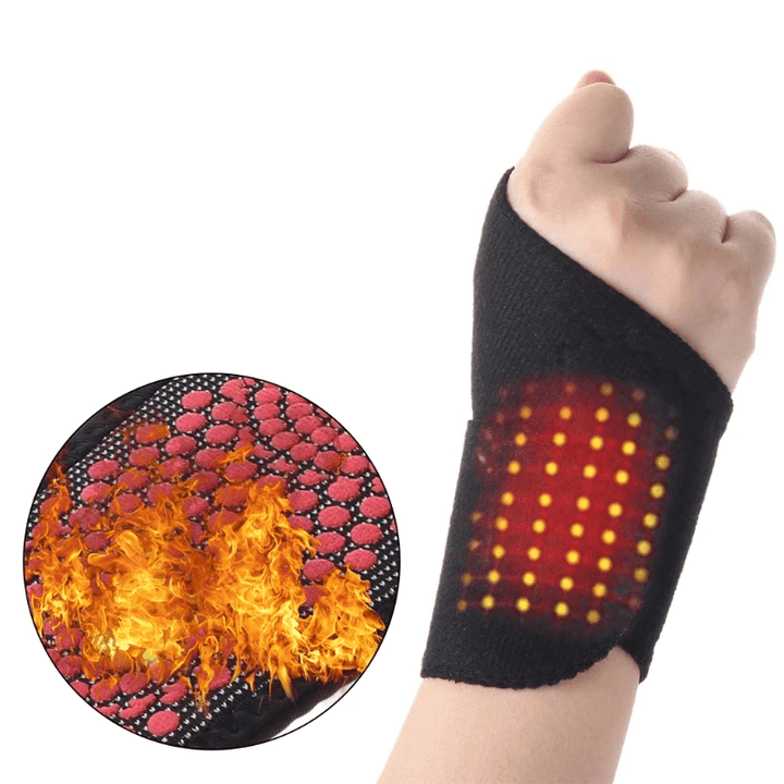 1PCS Self-Heating Wrist Brace Sports Protection Magnetic Therapy Tourmaline Arthritis Pain Relief Braces Belt for Health Care Tools