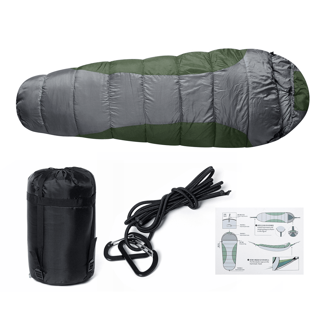 210T Waterproof Polyester 230X50Cm Sleeping Bag Outdoor Camping Travel Single Person Envelope Sleeping Mat - MRSLM