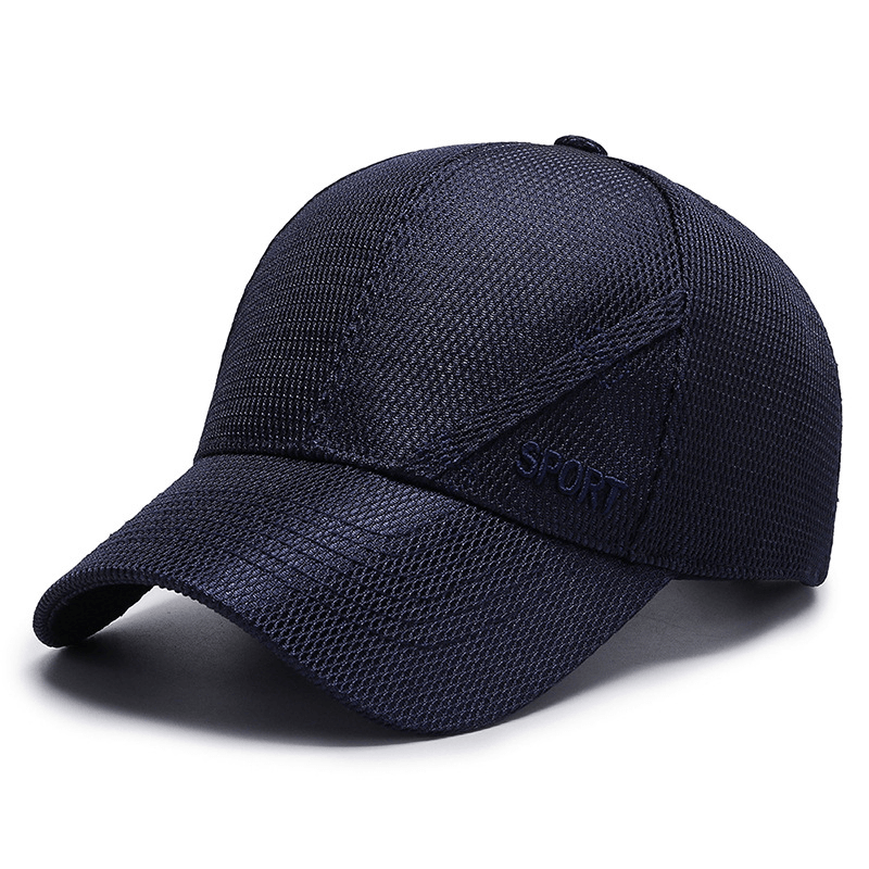 Hat Men'S Baseball Cap Women'S Mesh Sports Running Breathable