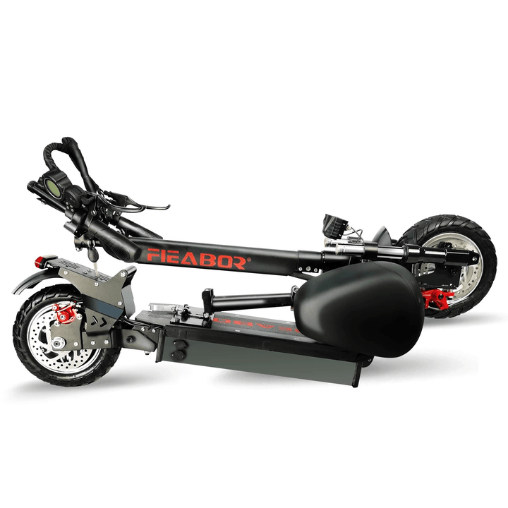 [US DIRECT] FIEABOR Q08 Dics Brake 1200W 48V 33Ah Single Motor Electric 10.5 Inch Electric Scooter 200Kg Max Load 45Km/H Max Speed 80-100Km Range