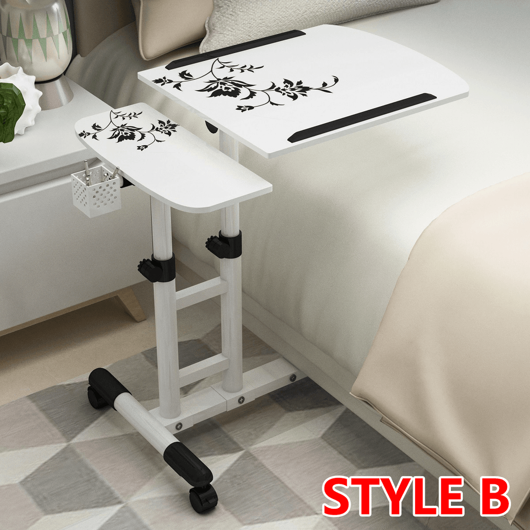 Folding Computer Desk Height Adjustable Portable Laptop Table Stand Lap Sofa Bed Tray - MRSLM