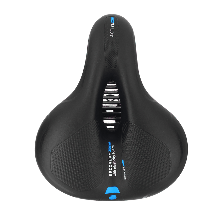 Widen Comfortable Bicycle Seat Soft Bike Saddle with Shock Absorber Ball Mountain Bike Seat Accessories