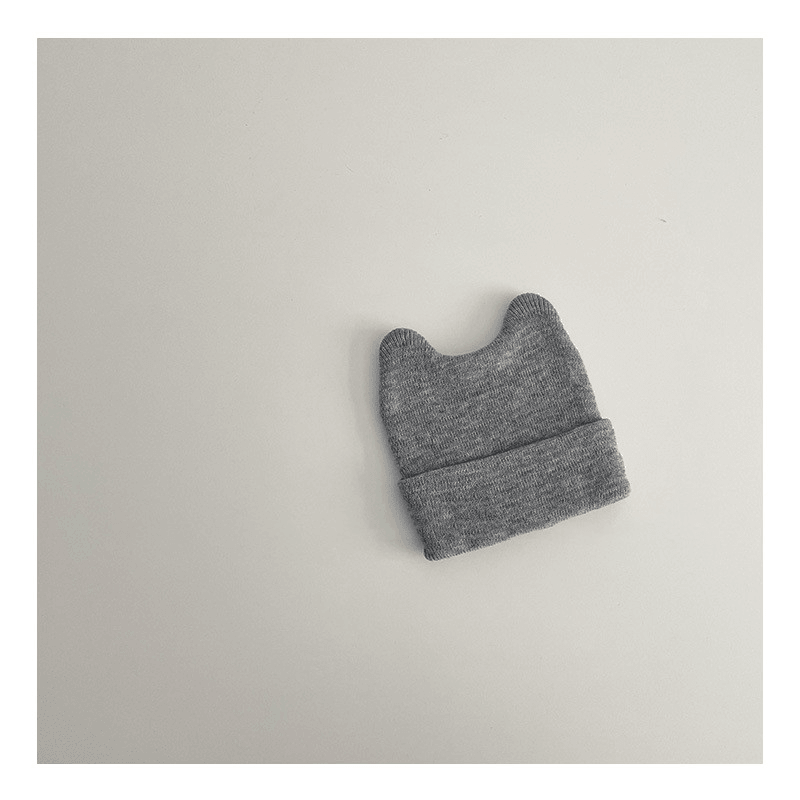 Children'S Woolen Cap Knitted Pullover Cap