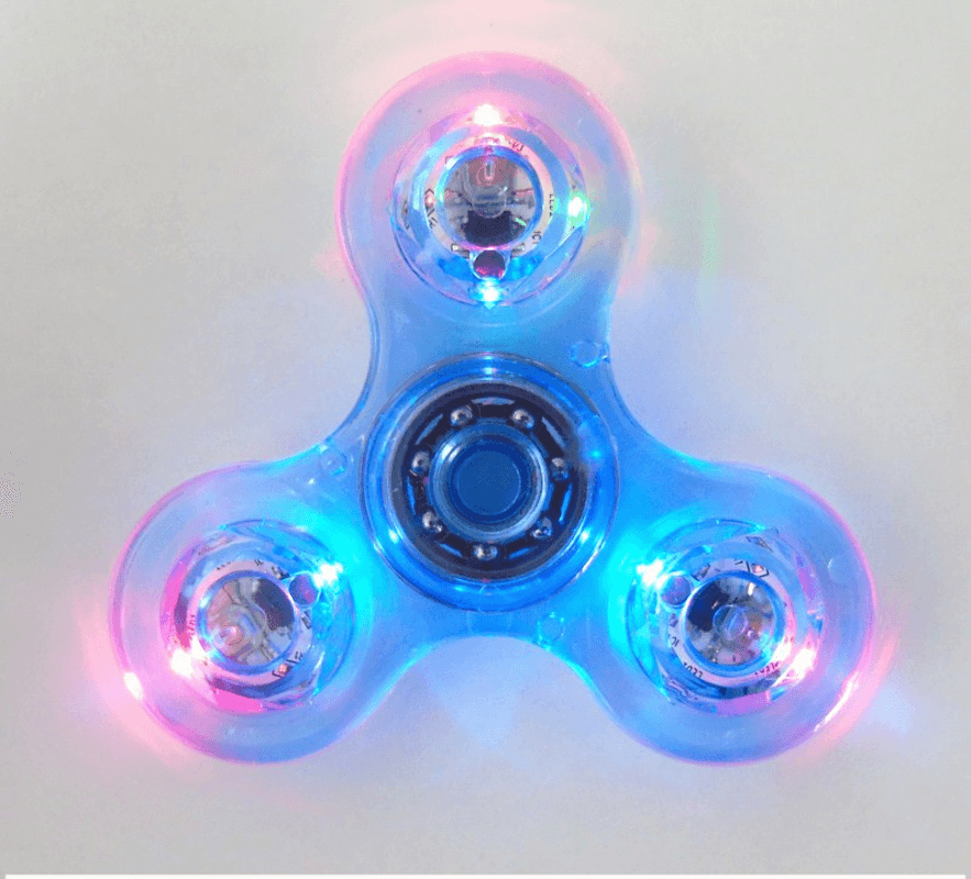 Fingertip Spinner High Speed Adult Finger Decompression Luminous Luminous Toy with Light