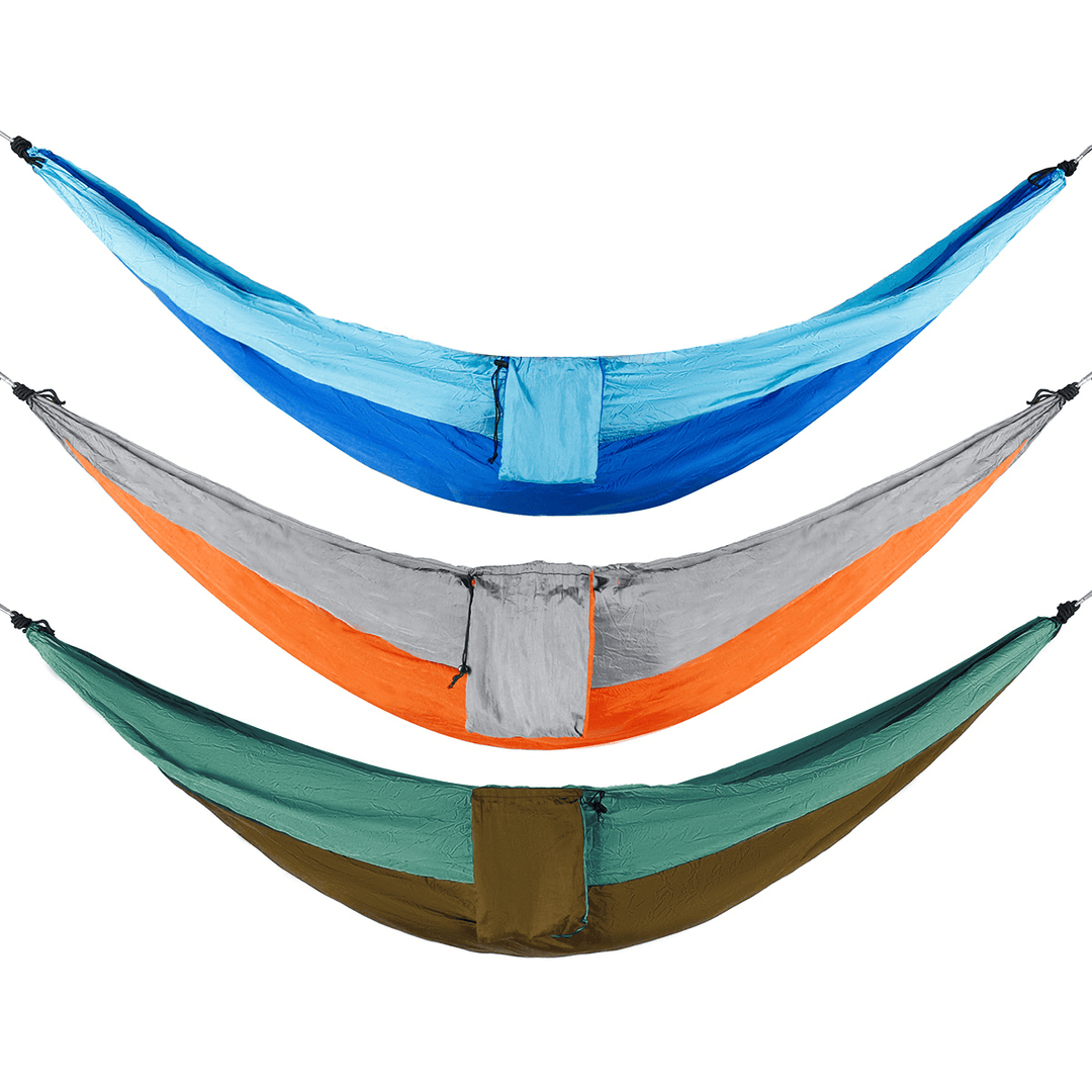 Ipree¬Æ Double Person Hammock Nylon Swing Hanging Bed Outdoor Camping Travel Max Load 300Kg