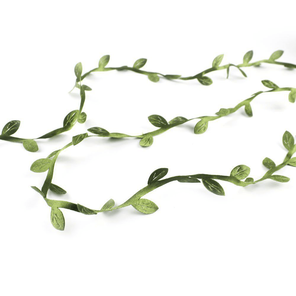 40-200M Artificial Green Ivy Vine Leaf Garland Rattan Foliage Home Wedding Decorations