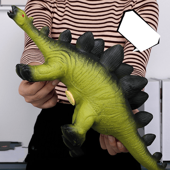 Simulation Soft Glue Vocal Dinosaur Tyrannosaurus Model