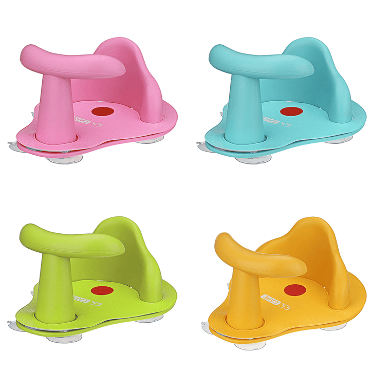 Infant Bath Seat Non-Toxic TPR Material Hands-Free Support Design Toddler Baby Bathtub Seat 6 to 12 Months