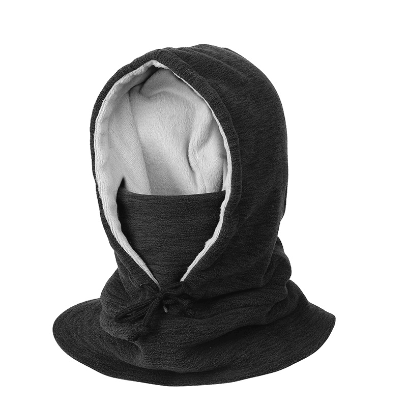 Men'S and Women'S Thickened Outdoor Riding Caps Warm Pullover Caps