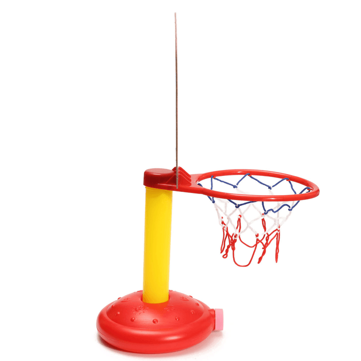 4-Gears Height Children 'S Outdoor / Indoor Liftable Basketball Stand Set with Basketball + Pump Home Fitness Kids Toys