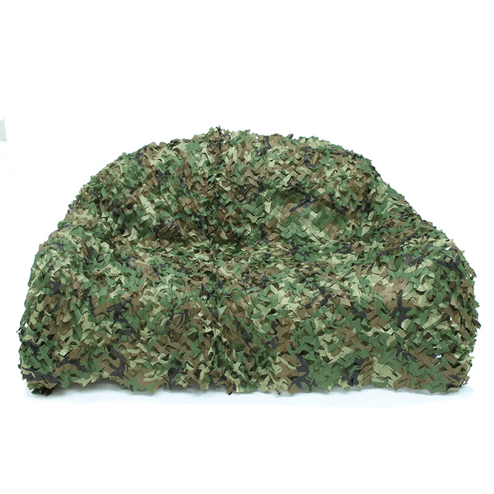 150D 120G Polyester Oxford Fabric Net PET Fibre Camouflage Camo Netting Hunting Sun Shade Car Cover Net