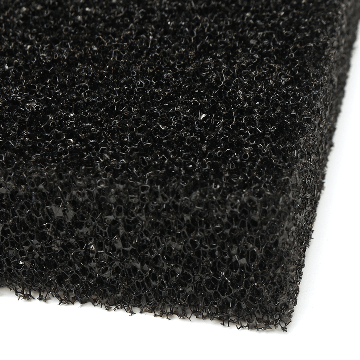 50X50X4Cm Black Aquarium Biochemical Cotton Filter Foam Fish Tank Sponge Pads