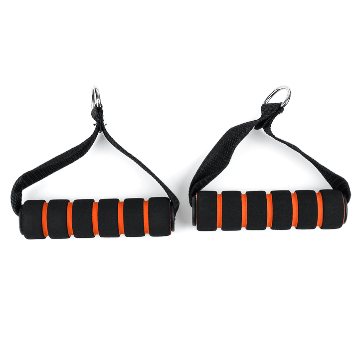 11PCS Resistance Bands Set Home Fitness Exercise Straps Gym Training Strength Pull Tubes