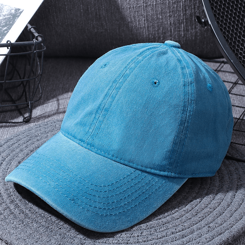 Washed Baseball Caps for Men and Women Outdoor Distressed Sun Hats Simple Caps