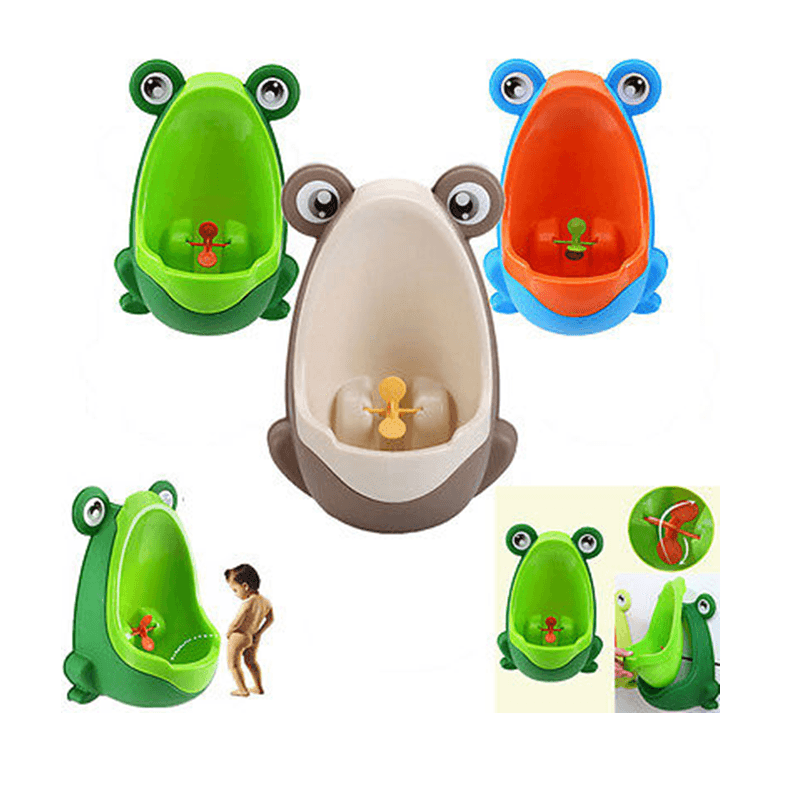 Fashion Frog Boy Baby Toilet Training Children Kids Potty Urinal Pee Trainer Urine Bathroom Accessories Home Decor