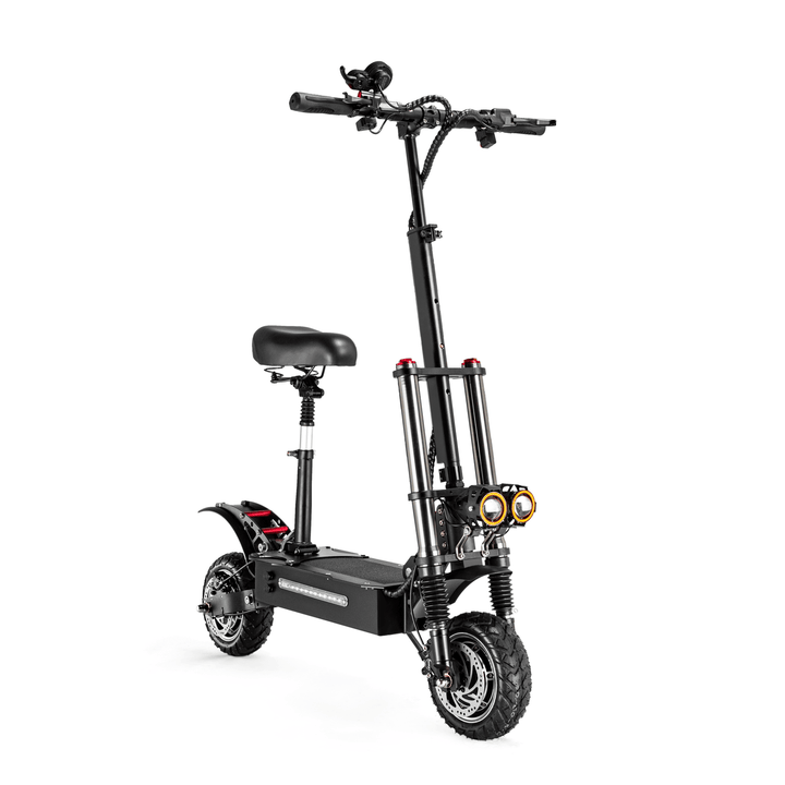 BOYUEDA S3-10 19AH 52V 3200W Dual Motor Folding Electric Scooter 10Inch 60Km/H Top Speed 40-50Km Mileage Range Max Load 200Kg