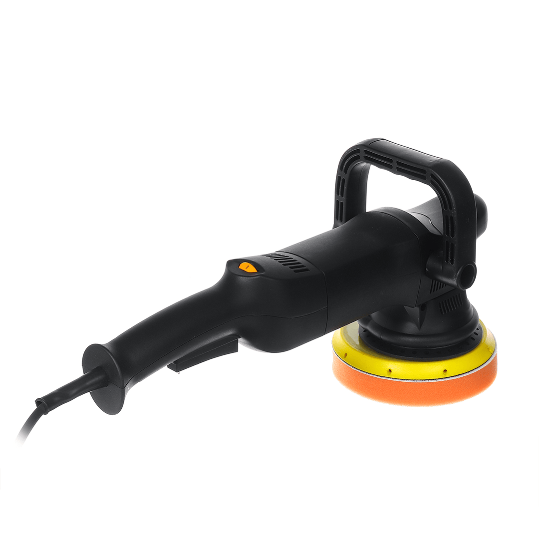 220V 21MM 3800R/MIN 6" Dual Action Polisher D/A Orbital Buffer Sander Car Polishing Machine Pad