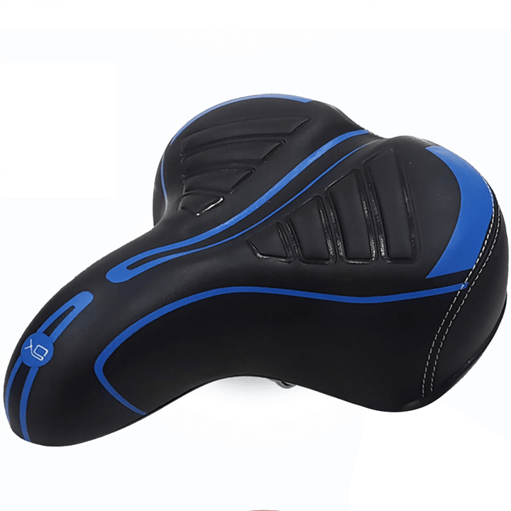 Extra Wide Soft Bike Saddle Universal Comfy Bike Seat Bicycle Cushioned Padded Cycling Accessories - MRSLM