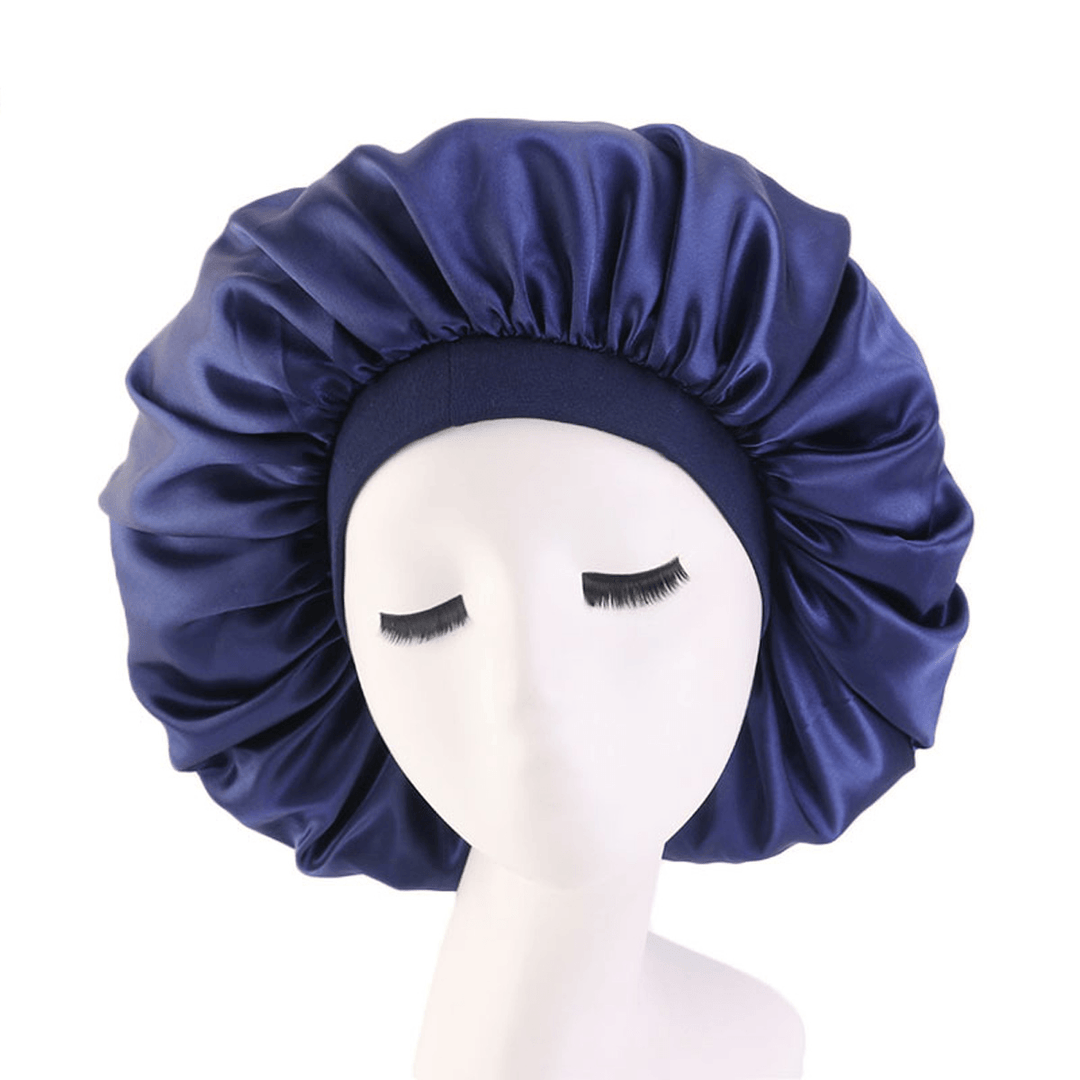 Adjustable Sleep Night Cap Head Cover Hat for Curly Springy Hair Styling Accessories for Lady Sleep Cap Headwrap