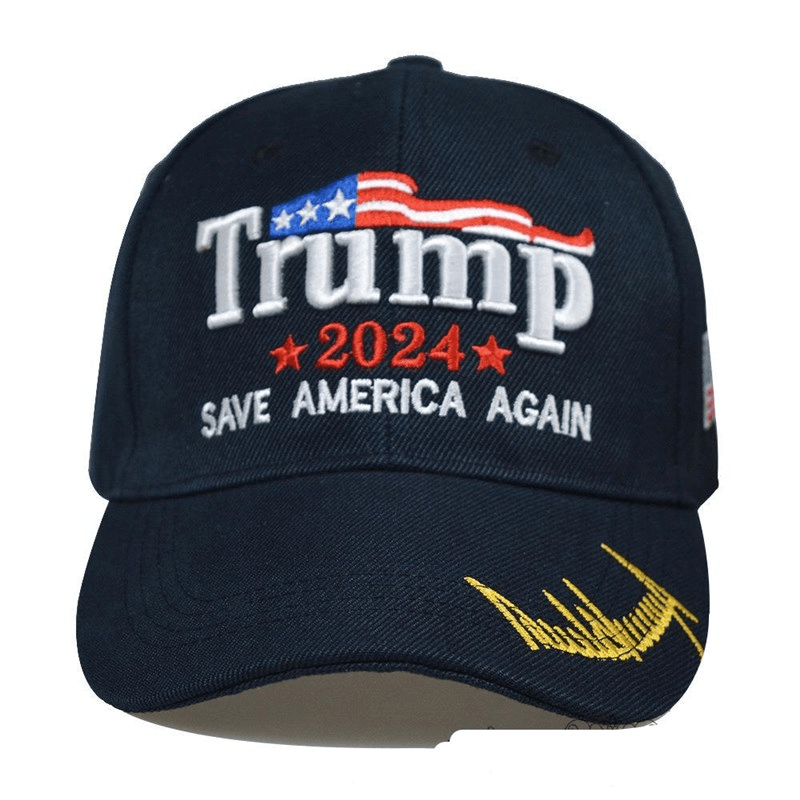 American Flag Camouflage Presidential Embroidered Hat