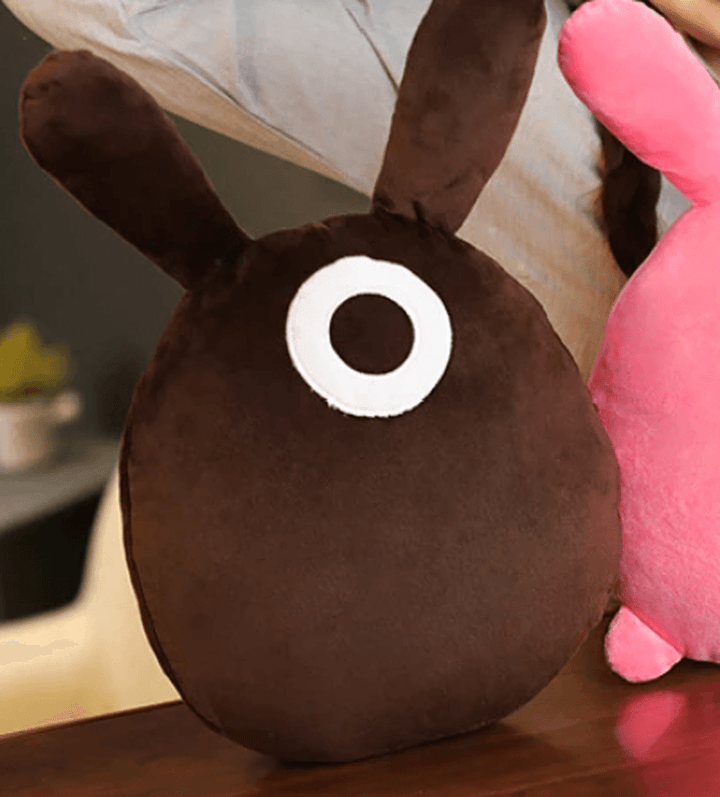 Anime Ground Bondage Boy Hanako-Jun Plush Doll Ningning Rabbit Pillow