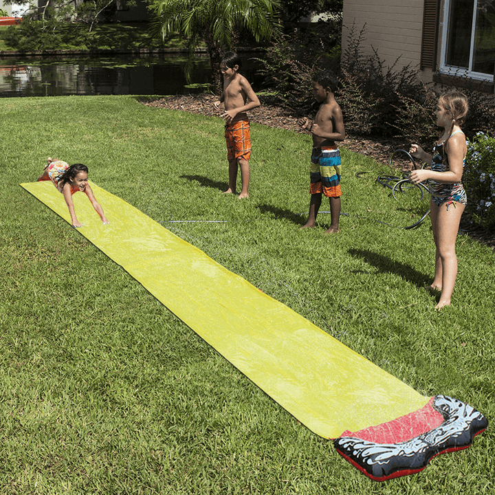 480*70CM Water Slide Fun Outdoor Splash Slip for Children Summer Pool Kids Games