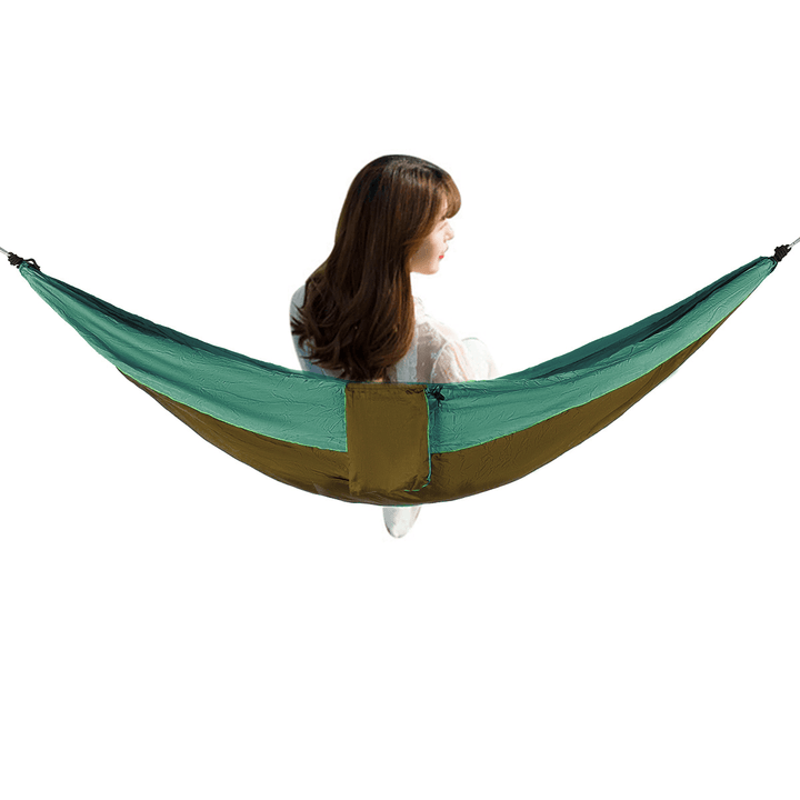 Ipree¬Æ Double Person Hammock Nylon Swing Hanging Bed Outdoor Camping Travel Max Load 300Kg