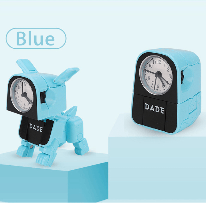 Deformed Puppy Wake up Clock Children'S Alarm Clock Lovely Cartoon Table Clock