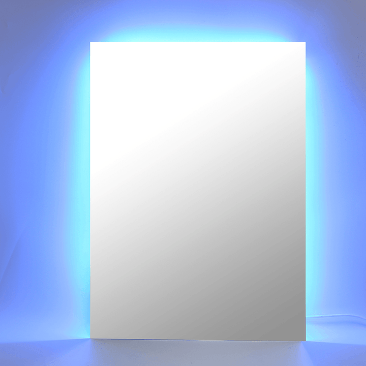 50X70Cm Illuminated Bathroom LED Mirrors Wall Mounted Safe Touch Switch - MRSLM