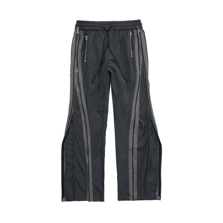 Autumn Tide Brand Fried Street Vibe Wind Straight Split Loose Wild Pants Tide