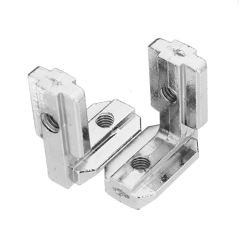 Suleve‚Ñ¢ LJ40 5Pcs T Slot L Shape inside Corner Connector Joint Bracket for 4040 Series Aluminum Profile