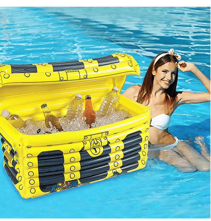 Inflatable Treasure Box Ice Bucket Bar KTV Treasure Box Ice Basin Festival Party Drink Fruit Ice Bucket