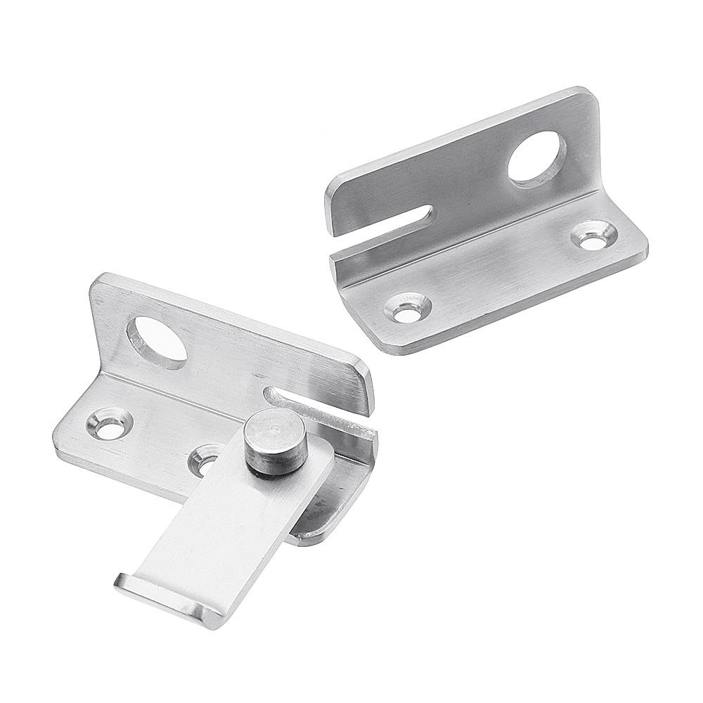 Stainless Steel Muti Purpose Door Lock Buckle Sliding Lock Bolt Latch Hasp for Window Door Gate Safe