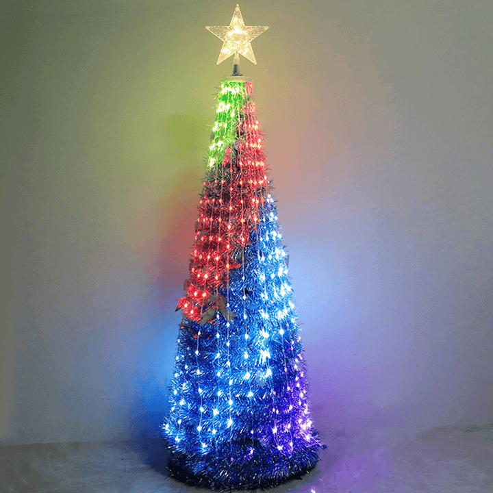 2020 Christmas Tree with Light String Light String Remote Control LED String Lights for Home Christmas Decoration