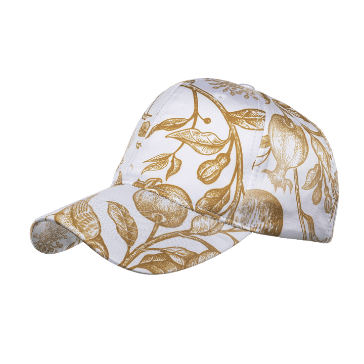 Men'S and Women'S Printed Embroidered Sun Visor Cap