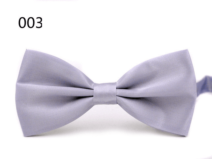 Bright Casual Men'S Solid Color Bow Tie