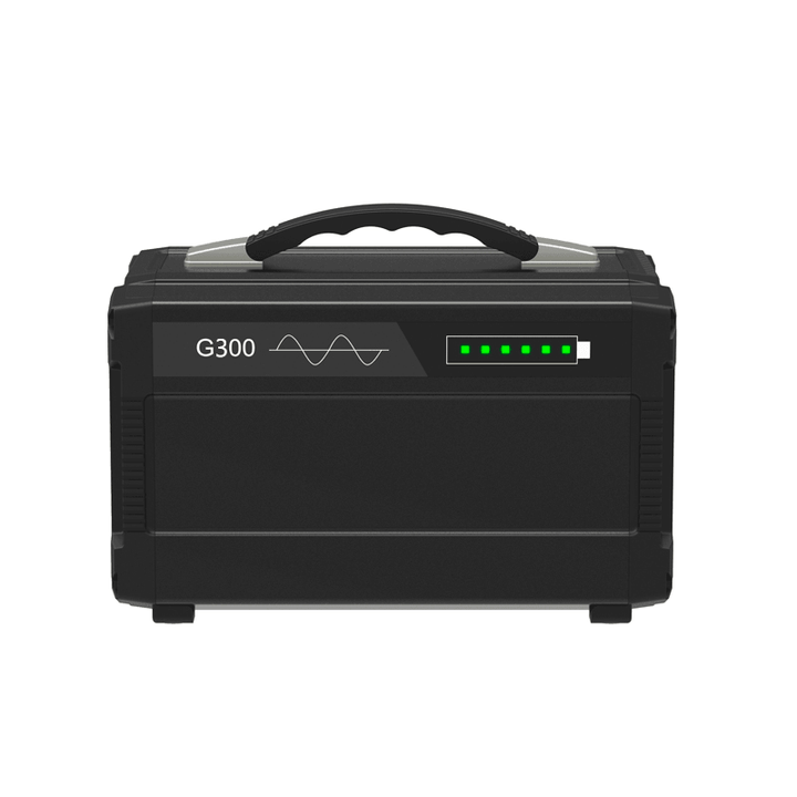 296Wh 600W Peak Solar Powered System Generator Supply Pure Sine Wave Source Energy Storage Battery