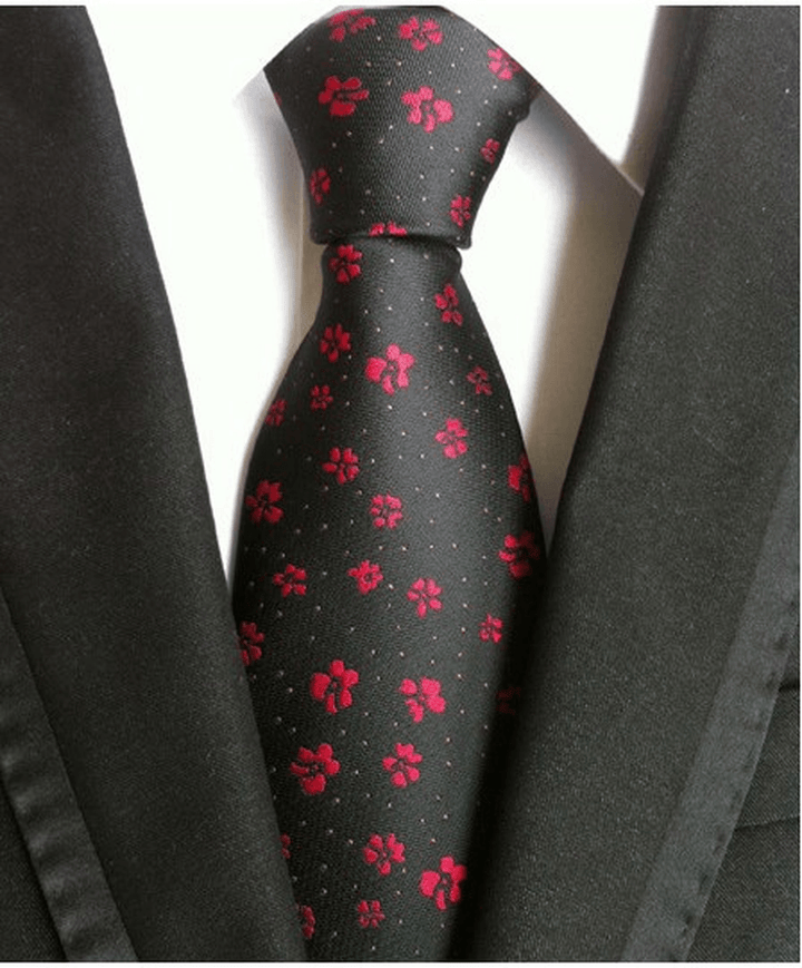 Men S Tie 8Cm Business Gentleman British Formal Wear