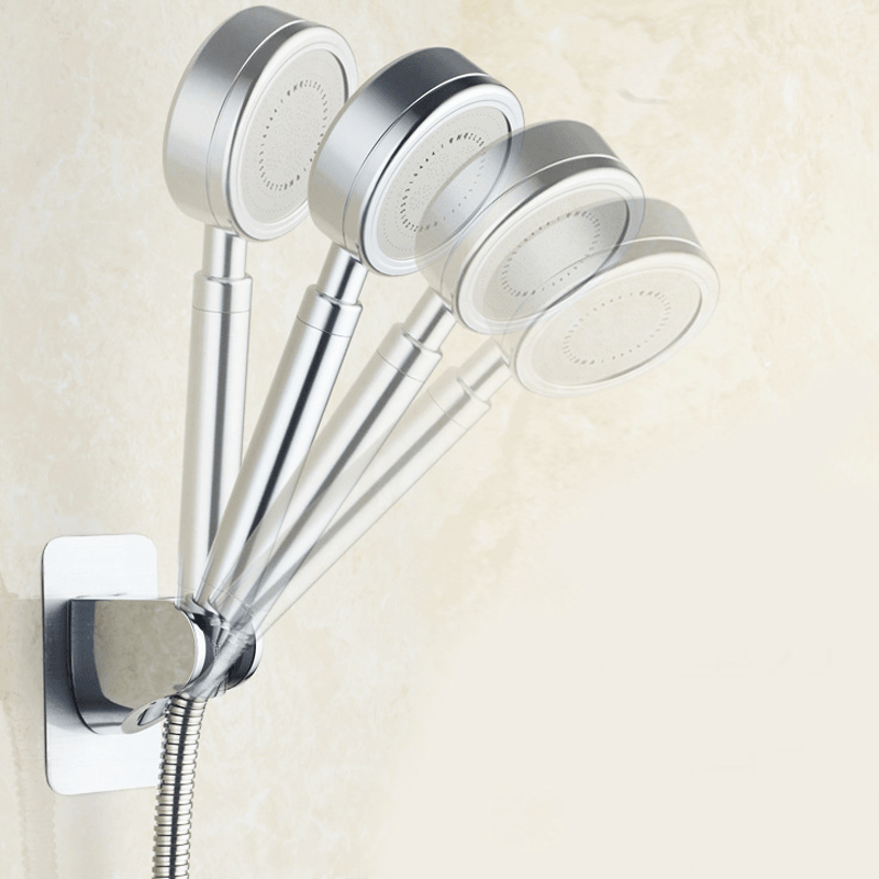 Seven Angle Adjustable Shower Base Strong Viscosity Shower Holder Head Stand Bathroom Accessories