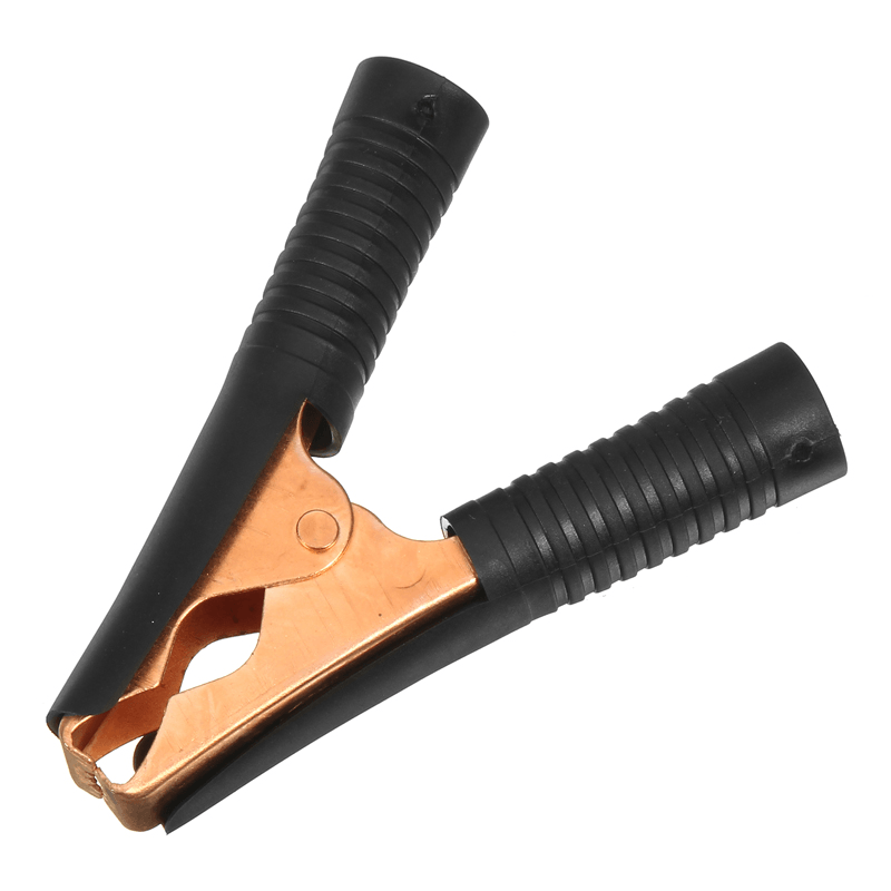 2Pcs Car Alligator Copper Plating Clamps Clip 100A Battery Clamps Crocodile Clips