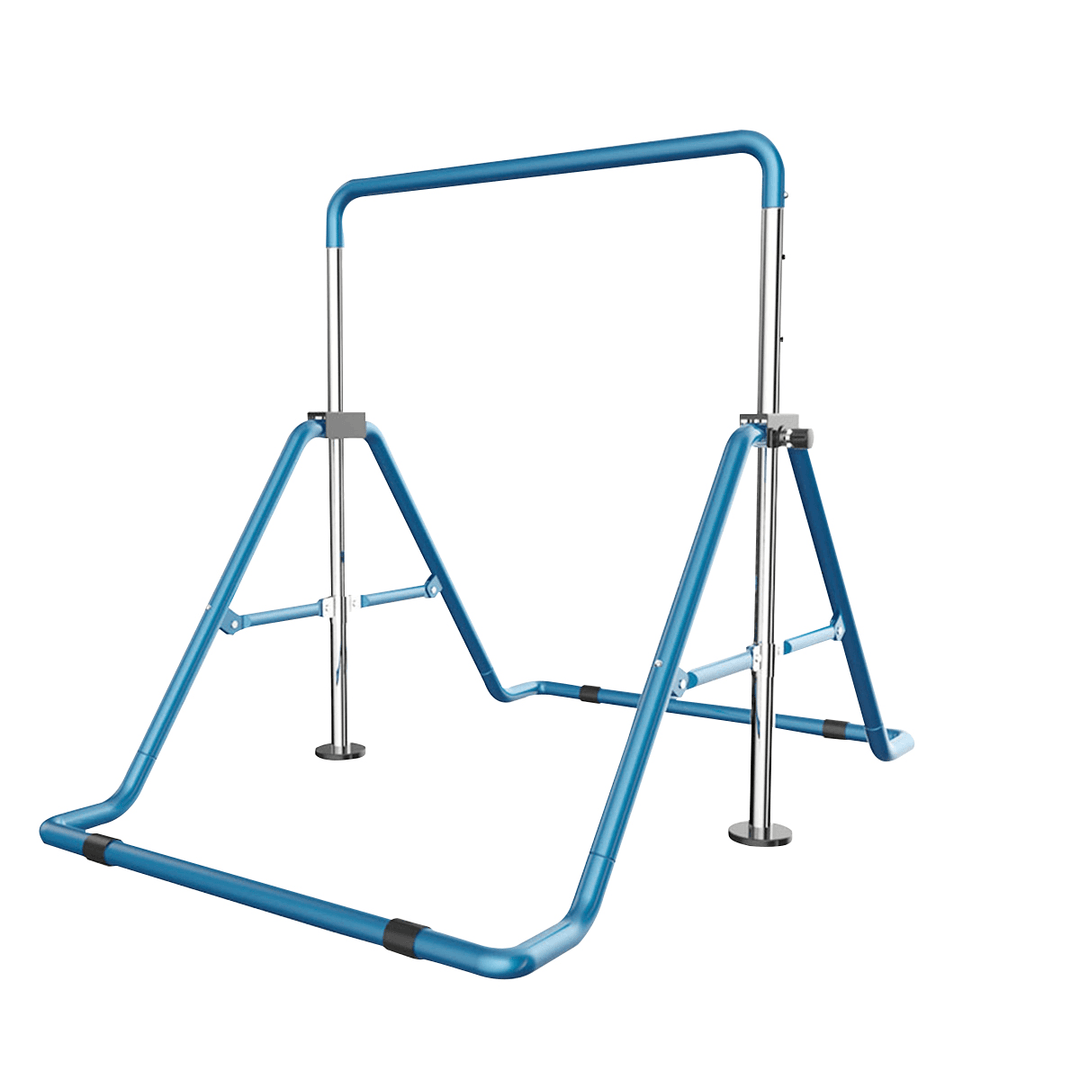 Gymnastics Horizontal Bar Kids Pull-Ups Equipment Home Fitness Training Adjustable Folding Exercise Tools