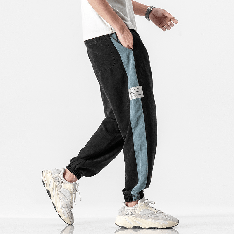 Loose-Fitting Sports Casual Knitted Trousers