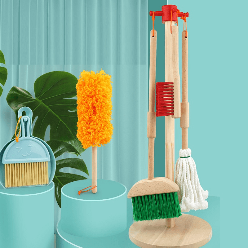 Imitation Wooden Toy for Cleaning and Sanitation Mop