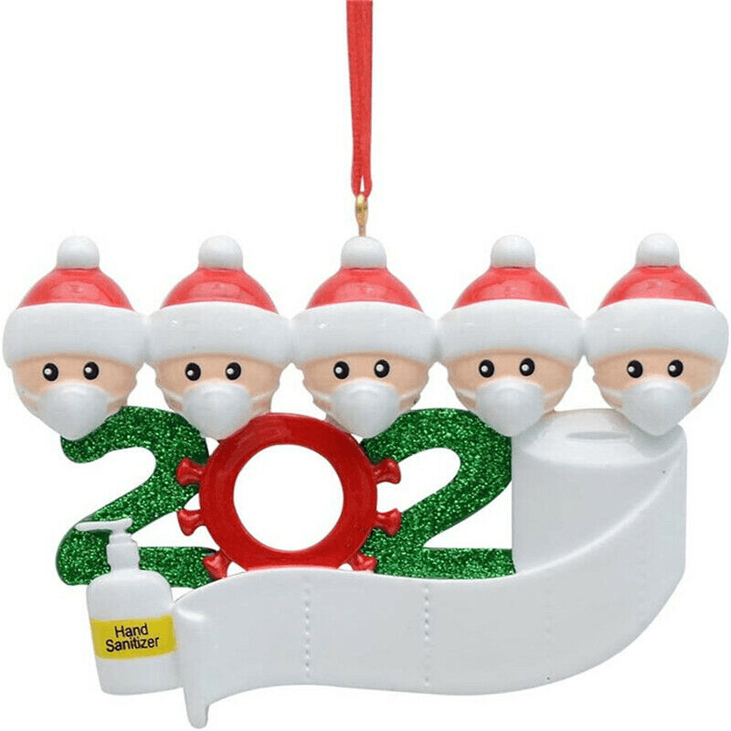 Xmas Family Santa Christmas Tree Hanging Family Ornament Decorations Gifts - MRSLM