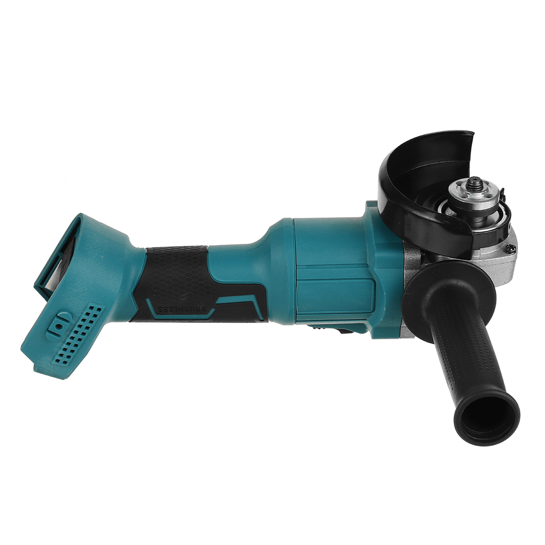 100/125Mm Brushless Cordless Angle Grinder Wood Metal Grinding Polishing Cutting Tool for Makita 18V Battery